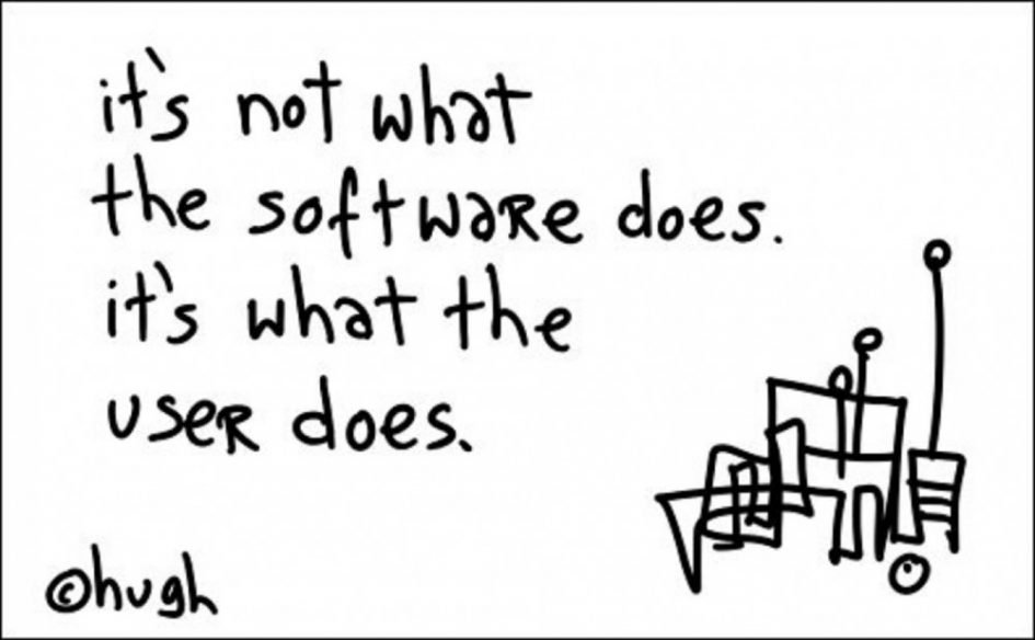 Software user does