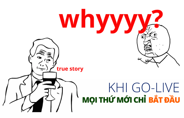 Khi Go-Live, mọi thứ mới chỉ bắt đầu
